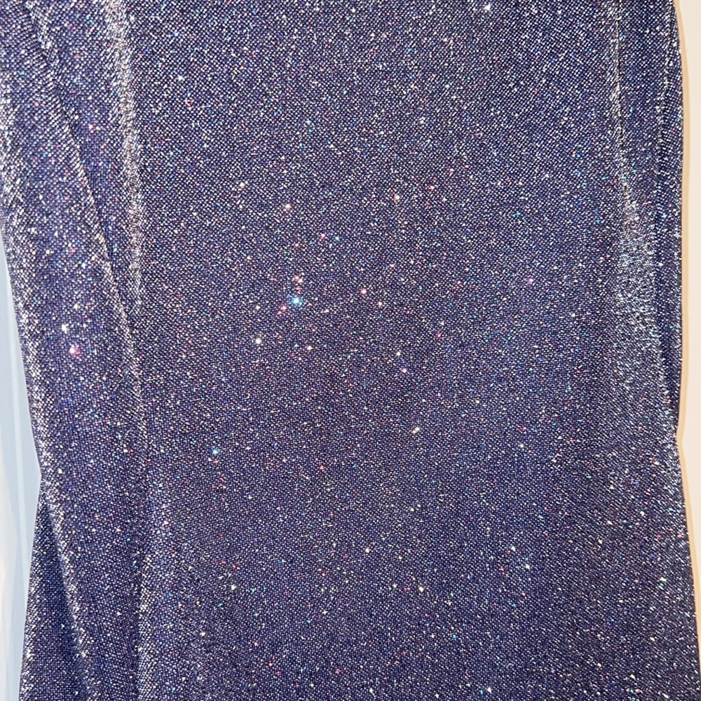 Sparkly purple mini dress - Picture 4 of 6